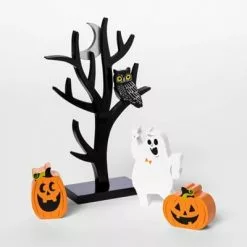 Hyde & EEK! Boutique Mini Mantel Wood Tree with Pumpkin and Ghosts Halloween Decorative Prop - Hyde & EEK! Boutique™ 4 Hyde & EEK! Boutique Mini Mantel Wood Tree with Pumpkin and Ghosts Halloween Decorative Prop - Hyde & EEK! Boutique™ -Hyde & EEK! Shop unnamed file 1050