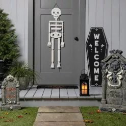 Hyde & EEK! Boutique "Trick or Treat" Light Up Foam Tombstone Halloween Decorative Prop - Hyde & EEK! Boutique™
