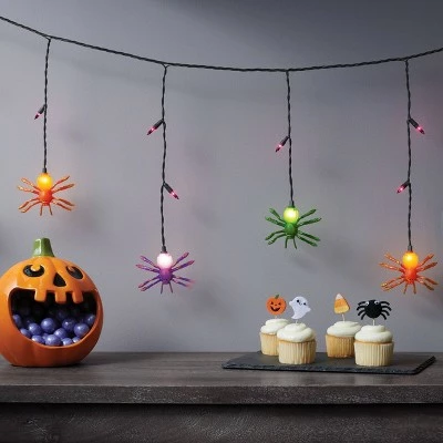 Hyde & EEK! Boutique 25ct Spider Halloween Icicle Lights Clear - Hyde & EEK! Boutique™ 3 Hyde & EEK! Boutique 25ct Spider Halloween Icicle Lights Clear - Hyde & EEK! Boutique™