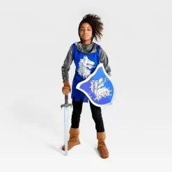 Kids' Royal Knight Blue Halloween Costume Top with Accessories - Hyde & EEK! Boutique™ -Hyde & EEK! Shop unnamed file 1144