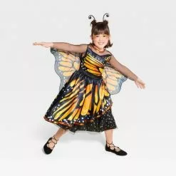 Kids' Monarch Butterfly Halloween Costume Dress with Headpiece - Hyde & EEK! Boutique™ -Hyde & EEK! Shop unnamed file 1159