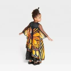 Toddler Monarch Butterfly Halloween Costume Dress with Headpiece - Hyde & EEK! Boutiqueâ„¢