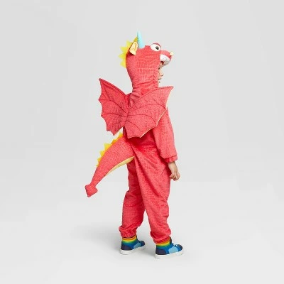 Toddler Plush Dragon Halloween Costume Jumpsuit - Hyde & EEK! Boutique™ 3 Toddler Plush Dragon Halloween Costume Jumpsuit - Hyde & EEK! Boutique™
