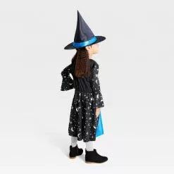 Toddler Storybook Sorceress Halloween Costume Dress with Hat - Hyde & EEK! Boutiqueâ„¢