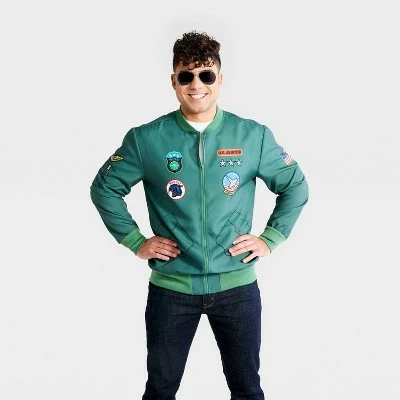 Adult Fighter Pilot Halloween Costume Jacket with Sunglasses - Hyde & EEK! Boutique™ 5 Adult Fighter Pilot Halloween Costume Jacket with Sunglasses - Hyde & EEK! Boutique™ - Image 3