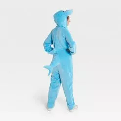 Adult Blue Shark Halloween Costume Jumpsuit - Hyde & EEK! Boutiqueâ„¢