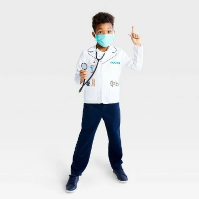 Kids' Doctor Halloween Costume Top with Accessories - Hyde & EEK! Boutique™ 4 Kids' Doctor Halloween Costume Top with Accessories - Hyde & EEK! Boutique™ - Image 2