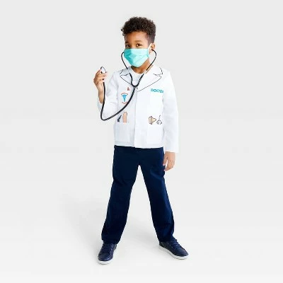 Kids' Doctor Halloween Costume Top with Accessories - Hyde & EEK! Boutique™ 5 Kids' Doctor Halloween Costume Top with Accessories - Hyde & EEK! Boutique™ - Image 3