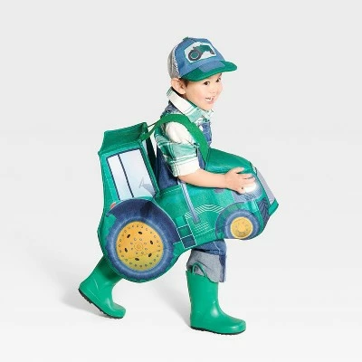Hyde & EEK! Boutique Toddler Light Up and Sound Tractor Halloween Costume with Hat 4-5T - Hyde & EEK! Boutique™ 4 Hyde & EEK! Boutique Toddler Light Up and Sound Tractor Halloween Costume with Hat 4-5T - Hyde & EEK! Boutique™ - Image 2