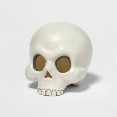 Hyde & EEK! Boutique Light Up Color Changing Medium Skull Halloween Decorative Prop - Hyde & EEK! Boutique™ 4 Hyde & EEK! Boutique Light Up Color Changing Medium Skull Halloween Decorative Prop - Hyde & EEK! Boutique™ - Image 2