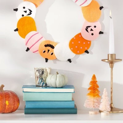 Hyde & EEK! Boutique You Put a Spell on Me Pumpkin Felt Halloween Wreath - Hyde & EEK! Boutique™ 3 Hyde & EEK! Boutique You Put a Spell on Me Pumpkin Felt Halloween Wreath - Hyde & EEK! Boutique™