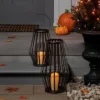 Hyde & EEK! Boutique 18" Light Up Metal Slat Black Halloween Decorative Lantern - Hyde & EEK! Boutique™ -Hyde & EEK! Shop unnamed file 1545