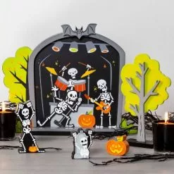 Hyde & EEK! Boutique Mini Mantel Wood Amphitheater Halloween Decorative Prop - Hyde & EEK! Boutique™