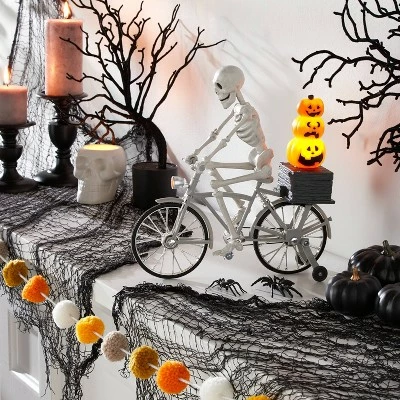 Hyde & EEK! Boutique Animated Skeleton on a Bike Halloween Decorative Prop - Hyde & EEK! Boutique™ 3 Hyde & EEK! Boutique Animated Skeleton on a Bike Halloween Decorative Prop - Hyde & EEK! Boutique™