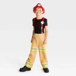 Kids' Firefighter Halloween Costume Jumpsuit with Hat - Hyde & EEK! Boutique™ -Hyde & EEK! Shop unnamed file 1655
