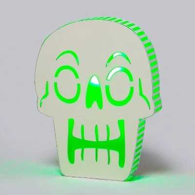 Hyde & EEK! Boutique LED Backlit Color Changing Skull Halloween Novelty Silhouette Light - Hyde & EEK! Boutique™ 3 Hyde & EEK! Boutique LED Backlit Color Changing Skull Halloween Novelty Silhouette Light - Hyde & EEK! Boutique™