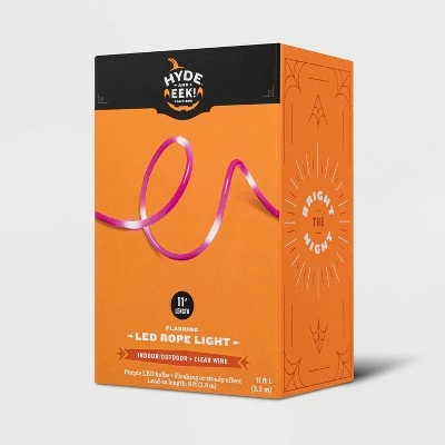 Hyde & EEK! Boutique 11' LED Dewdrop Halloween Rope Light Purple - Hyde & EEK! Boutique™ 4 Hyde & EEK! Boutique 11' LED Dewdrop Halloween Rope Light Purple - Hyde & EEK! Boutique™ - Image 2