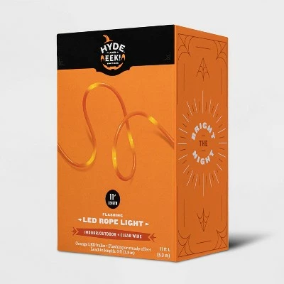 Hyde & EEK! Boutique 11' LED Dewdrop Halloween Rope Light Orange - Hyde & EEK! Boutique™ 4 Hyde & EEK! Boutique 11' LED Dewdrop Halloween Rope Light Orange - Hyde & EEK! Boutique™ - Image 2