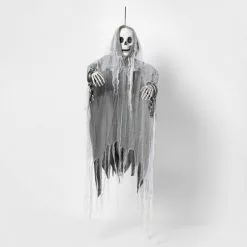 Hyde & EEK! Boutique 60" Animated Reaper Skeleton with Chains Halloween Decorative Mannequin - Hyde & EEK! Boutique™