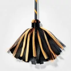 Hyde & EEK! Boutique Kids' Witch Broom Halloween Costume Hand Held Prop - Hyde & EEK! Boutique™