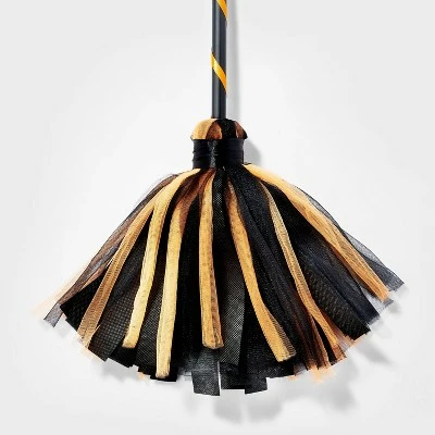 Hyde & EEK! Boutique Kids' Witch Broom Halloween Costume Hand Held Prop - Hyde & EEK! Boutique™ 3 Hyde & EEK! Boutique Kids' Witch Broom Halloween Costume Hand Held Prop - Hyde & EEK! Boutique™
