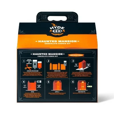 Hyde & EEK! Boutique Halloween Haunted Mansion Chocolate Cookie Kit - 32.6oz - Hyde & EEK! Boutique™ 4 Hyde & EEK! Boutique Halloween Haunted Mansion Chocolate Cookie Kit - 32.6oz - Hyde & EEK! Boutique™ - Image 3