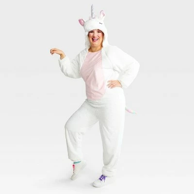 Adult Unicorn Halloween Costume Jumpsuit - Hyde & EEK! Boutique™ 5 Adult Unicorn Halloween Costume Jumpsuit - Hyde & EEK! Boutique™ - Image 3