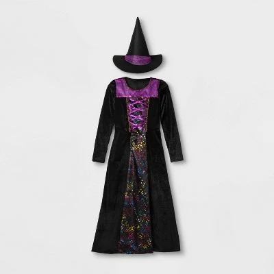 Adult Adaptive Witch Halloween Costume with Hat - Hyde & EEK! Boutique™ 2 Adult Adaptive Witch Halloween Costume with Hat - Hyde & EEK! Boutique™