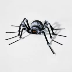Hyde & EEK! Boutique 6' Plush Spider with Jewel Eyes Halloween Decorative Prop - Hyde & EEK! Boutique™