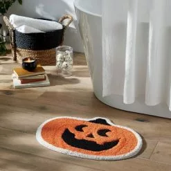 Hyde & EEK! Boutique Halloween Pumpkin Shaped Bath Rug - Hyde & EEK! Boutique™