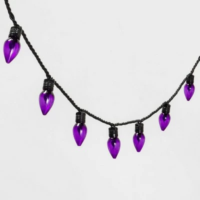 Hyde & EEK! Boutique 20ct LED Halloween String Lights Purple Flicker - Hyde & EEK! Boutique™ 4 Hyde & EEK! Boutique 20ct LED Halloween String Lights Purple Flicker - Hyde & EEK! Boutique™ - Image 2