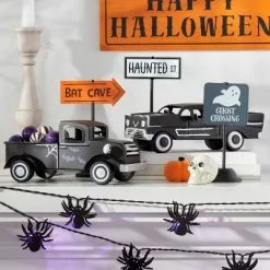 Hyde & EEK! Boutique Falloween Black Metal Car Halloween Decorative Prop - Hyde & EEK! Boutique™