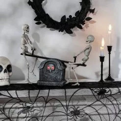 Hyde & EEK! Boutique Animated Skeletons on Seesaw Halloween Decorative Prop - Hyde & EEK! Boutique™