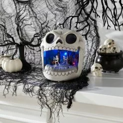 Hyde & EEK! Boutique Animated Skull Scene Halloween Decorative Prop - Hyde & EEK! Boutique™