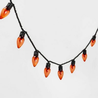 Hyde & EEK! Boutique 20ct LED Halloween String Lights Orange Flicker - Hyde & EEK! Boutique™ 4 Hyde & EEK! Boutique 20ct LED Halloween String Lights Orange Flicker - Hyde & EEK! Boutique™ - Image 2