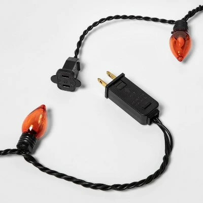 Hyde & EEK! Boutique 20ct LED Halloween String Lights Orange Flicker - Hyde & EEK! Boutique™ 6 Hyde & EEK! Boutique 20ct LED Halloween String Lights Orange Flicker - Hyde & EEK! Boutique™ - Image 4