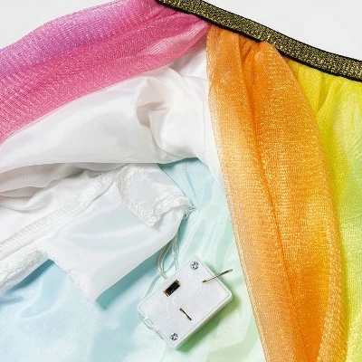 Hyde & EEK! Boutique Kids' Light Up Rainbow Tutu Halloween Costume Wearable Accessory - Hyde & EEK! Boutique™ 5 Hyde & EEK! Boutique Kids' Light Up Rainbow Tutu Halloween Costume Wearable Accessory - Hyde & EEK! Boutique™ - Image 3