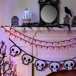 Hyde & EEK! Boutique Animated Skeleton Hand Foggy Crystal Ball Halloween Decorative Prop - Hyde & EEK! Boutique™