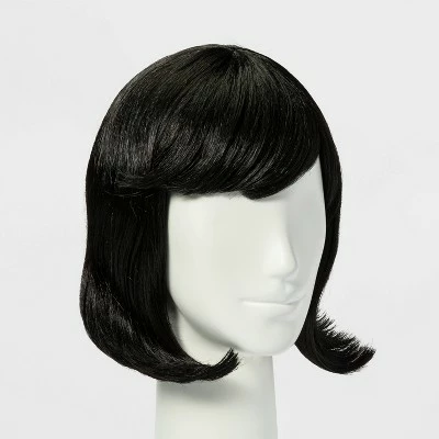 Hyde & EEK! Boutique Adult Black Flapper Halloween Costume Wig - Hyde & EEK! Boutique™ 3 Hyde & EEK! Boutique Adult Black Flapper Halloween Costume Wig - Hyde & EEK! Boutique™