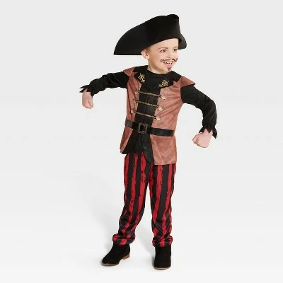 Toddler Pirate Halloween Costume with Hat - Hyde & EEK! Boutique™ 5 Toddler Pirate Halloween Costume with Hat - Hyde & EEK! Boutique™ - Image 3