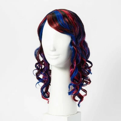 Hyde & EEK! Boutique Adult Long and Wavy Iridescent Halloween Costume Wig - Hyde & EEK! Boutique™ 3 Hyde & EEK! Boutique Adult Long and Wavy Iridescent Halloween Costume Wig - Hyde & EEK! Boutique™