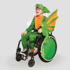 Hyde & EEK! Boutique Kids' Adaptive Dragon Halloween Costume Wheelchair Cover with Headpiece - Hyde & EEK! Boutique™