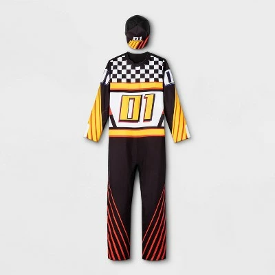 Adult Adaptive Race Car Halloween Costume Jumpsuit with Hat - Hyde & EEK! Boutique™ 5 Adult Adaptive Race Car Halloween Costume Jumpsuit with Hat - Hyde & EEK! Boutique™ - Image 3