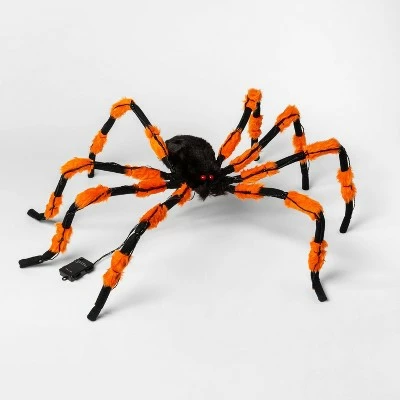 Hyde & EEK! Boutique 5' LED Hanging Spider Halloween Silhouette Light - Hyde & EEK! Boutique™ 4 Hyde & EEK! Boutique 5' LED Hanging Spider Halloween Silhouette Light - Hyde & EEK! Boutique™ - Image 2