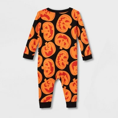 Baby Halloween Pumpkins Matching Family Pajama - Hyde & EEK! Boutique™ Orange 3 Baby Halloween Pumpkins Matching Family Pajama - Hyde & EEK! Boutique™ Orange
