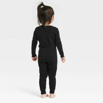 Toddler Halloween Skeletons Matching Family Pajama Set - Hyde & EEK! Boutique™ Black 3 Toddler Halloween Skeletons Matching Family Pajama Set - Hyde & EEK! Boutique™ Black