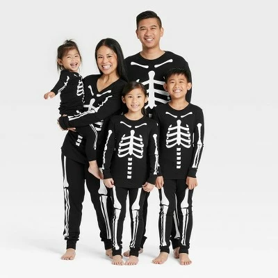 Baby Halloween Skeletons Matching Family Pajama - Hyde & EEK! Boutique™ Black 5 Baby Halloween Skeletons Matching Family Pajama - Hyde & EEK! Boutique™ Black - Image 3
