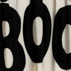Hyde & EEK! Boutique 'Hey Boo' Printed Plush Throw Blanket Ivory/Black - Hyde & EEK! Boutique™ -Hyde & EEK! Shop unnamed file 422