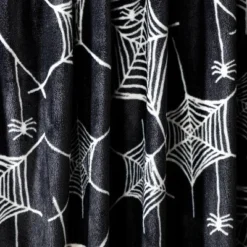Hyde & EEK! Boutique Spider Web Printed Plush Throw Blanket Black/Ivory - Hyde & EEK! Boutique™ -Hyde & EEK! Shop unnamed file 431