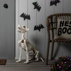 Hyde & EEK! Boutique 'Hey Boo' Square Throw Pillow Ivory/Black - Hyde & EEK! Boutique™